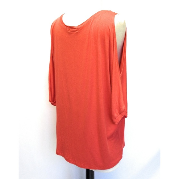 KUT FROM THE KLOTH Cold Shoulder Top Size L Large - Picture 3 of 8